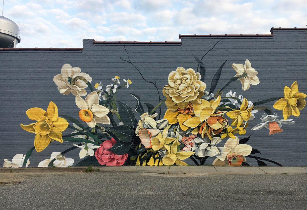 Flower Murals by Louise Jones | Art Ctrl Del